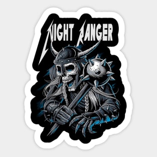 NIGHT RANGER MERCH VTG Sticker